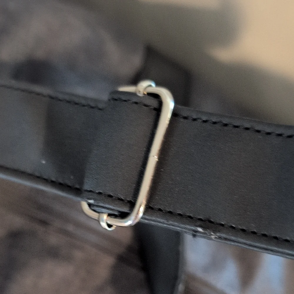 Bulgari Charcoal Gray Duffel Bag With Silver Hardware
